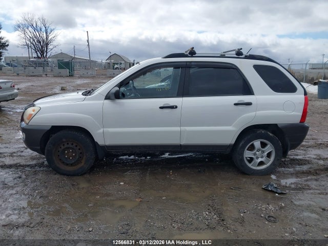 12566831 :رقم المزاد ، KNDJF723787500548 vin ، 2008 Kia Sportage Ex/lx مزاد بيع