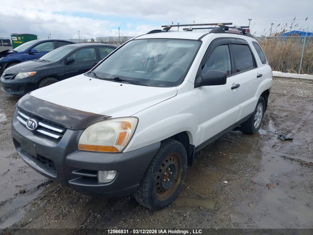 12566831 :رقم المزاد ، KNDJF723787500548 vin ، 2008 Kia Sportage Ex/lx مزاد بيع