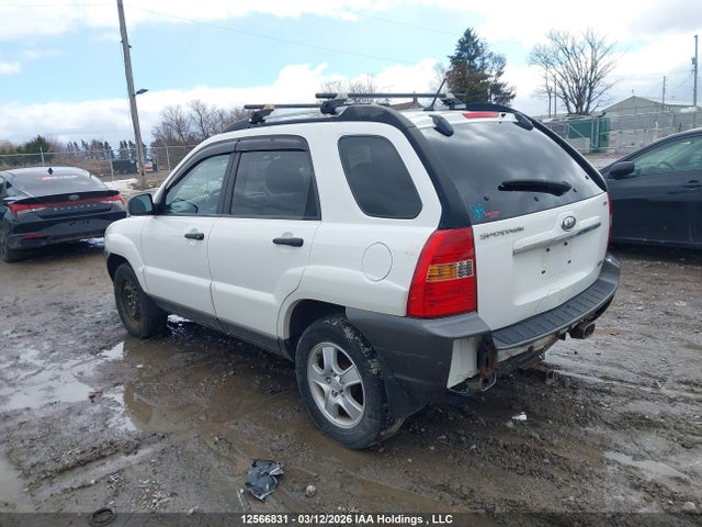 12566831 :رقم المزاد ، KNDJF723787500548 vin ، 2008 Kia Sportage Ex/lx مزاد بيع