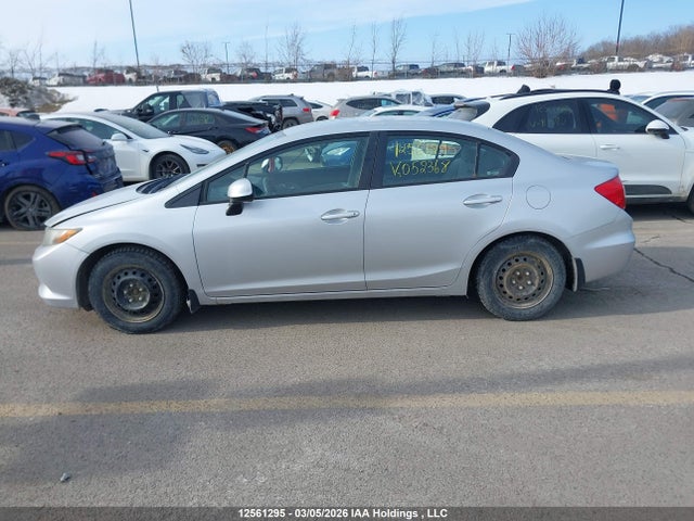 2012 Honda Civic Lx მანქანა იყიდება აუქციონზე, vin: 2HGFB2E40CH052368, აუქციონის ნომერი: 12561295