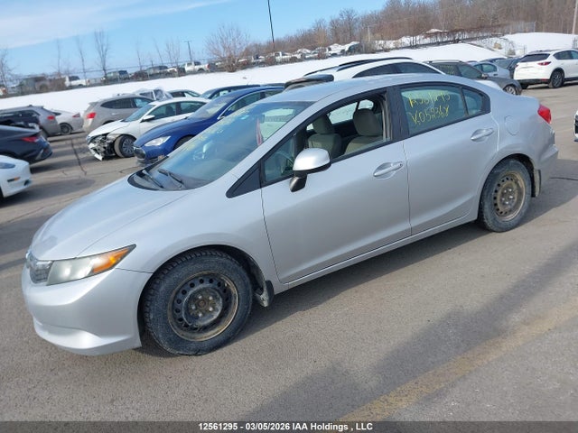 2012 Honda Civic Lx მანქანა იყიდება აუქციონზე, vin: 2HGFB2E40CH052368, აუქციონის ნომერი: 12561295