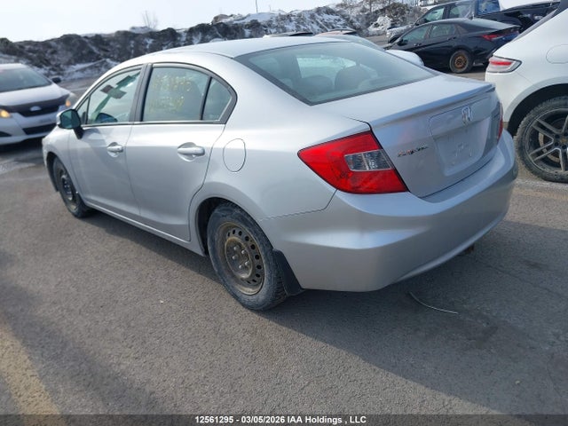 2012 Honda Civic Lx მანქანა იყიდება აუქციონზე, vin: 2HGFB2E40CH052368, აუქციონის ნომერი: 12561295