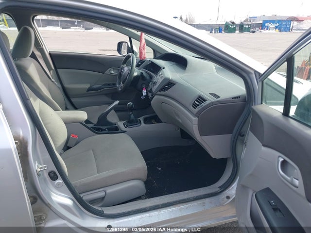 2012 Honda Civic Lx მანქანა იყიდება აუქციონზე, vin: 2HGFB2E40CH052368, აუქციონის ნომერი: 12561295