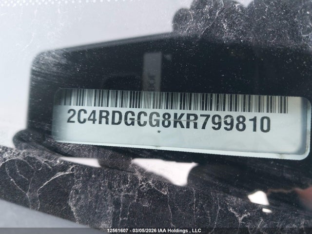 Aukcja sprzedaży 2019 Dodge Grand Caravan 35th Anniversary Edition, vin: 2C4RDGCG8KR799810, numer aukcji: 12561607