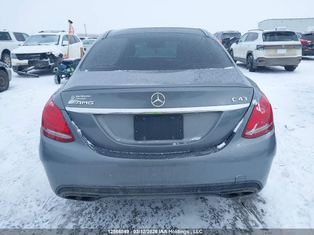 2018 Mercedes-benz C 43 4mati Amg მანქანა იყიდება აუქციონზე, vin: 55SWF6EB2JU256311, აუქციონის ნომერი: 12566849