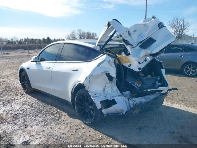 12566863 :رقم المزاد ، 7SAYGDEE6NF368432 vin ، 2022 Tesla Model Y Long Range مزاد بيع