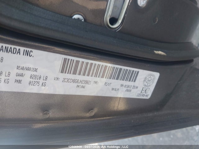 2C3CCABG8JH239821 Chrysler 300 S