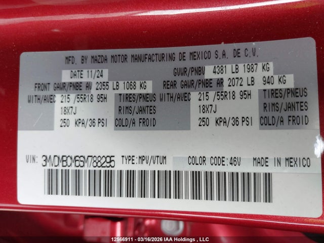 Mazda Cx-30 Gs 2025 3MVDMBCM6SM788295 Image 18