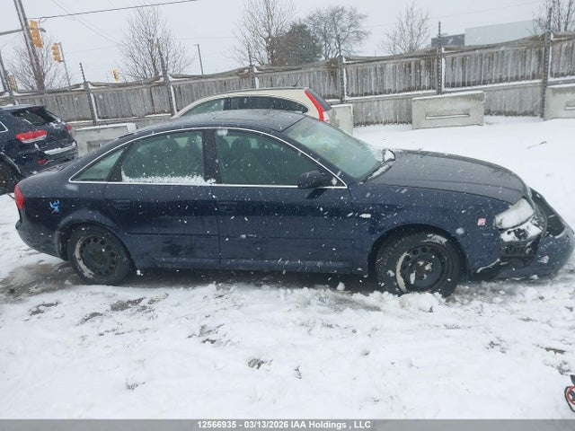 2001 Audi A6 მანქანა იყიდება აუქციონზე, vin: WAUEH64B11N051103, აუქციონის ნომერი: 12566935