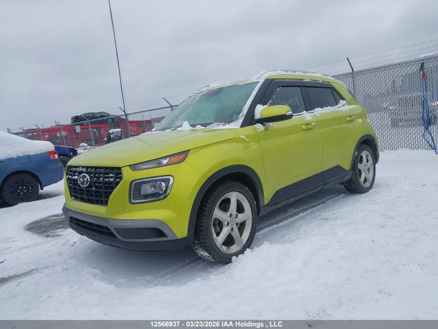 12566937 :رقم المزاد ، KMHRC8A36LU035995 vin ، 2020 Hyundai Venue Preferred مزاد بيع