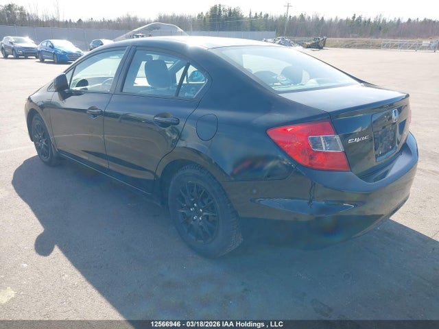 2012 Honda Civic Lx მანქანა იყიდება აუქციონზე, vin: 2HGFB2F42CH039717, აუქციონის ნომერი: 12566946