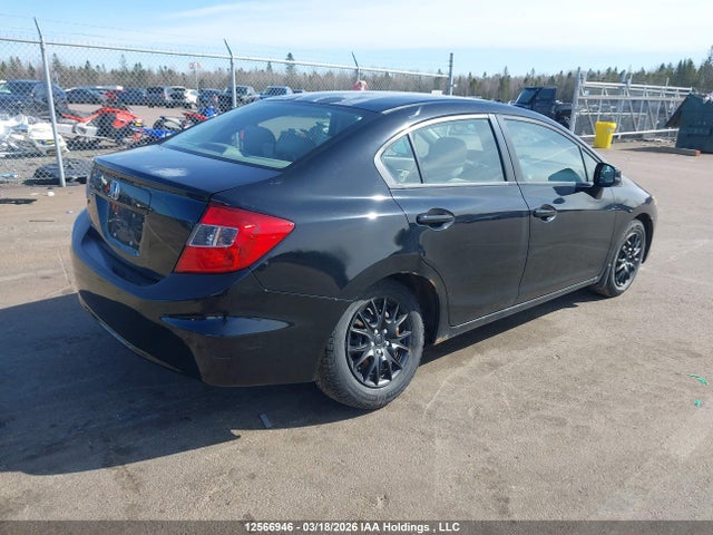 2012 Honda Civic Lx მანქანა იყიდება აუქციონზე, vin: 2HGFB2F42CH039717, აუქციონის ნომერი: 12566946