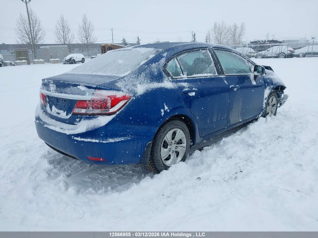 2013 Honda Civic Lx მანქანა იყიდება აუქციონზე, vin: 2HGFB2F47DH037799, აუქციონის ნომერი: 12566955