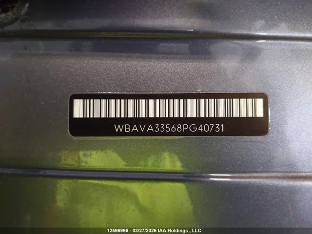 Продаж на аукціоні авто 2008 Bmw 328 I, vin: WBAVA33568PG40731, номер лоту: 12566966