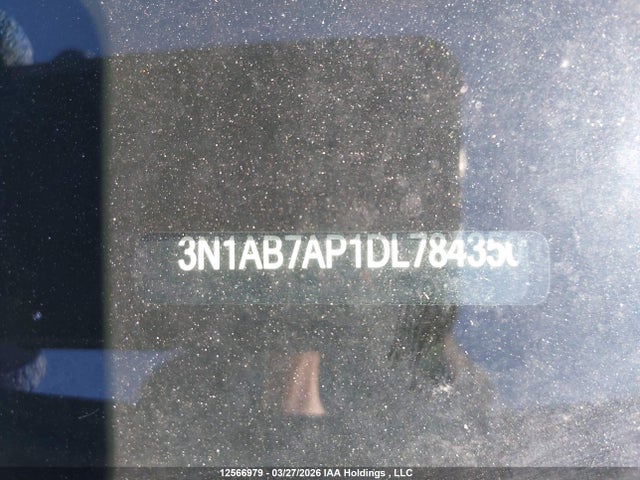 2013 Nissan Sentra მანქანა იყიდება აუქციონზე, vin: 3N1AB7AP1DL784350, აუქციონის ნომერი: 12566979