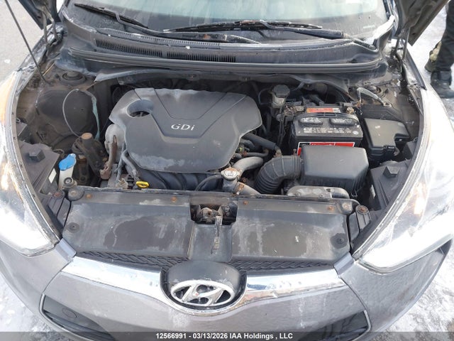 12566991 :رقم المزاد ، KMHTC6AD7CU075313 vin ، 2012 Hyundai Veloster مزاد بيع