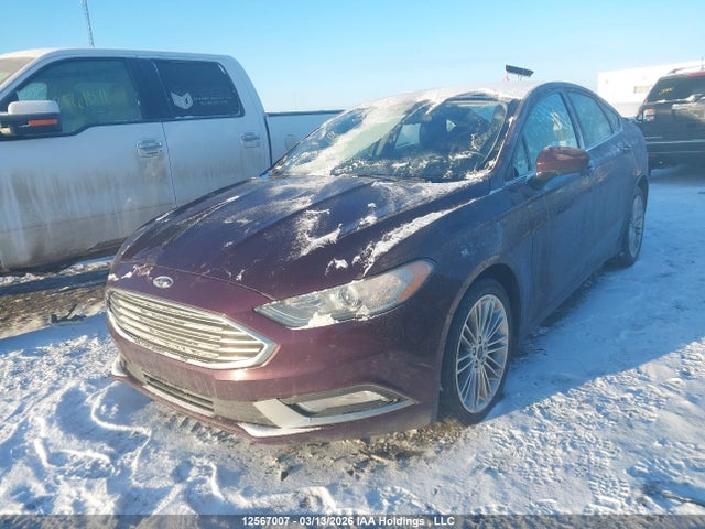 12567007 :رقم المزاد ، 3FA6P0T95JR112400 vin ، 2018 Ford Fusion Se مزاد بيع