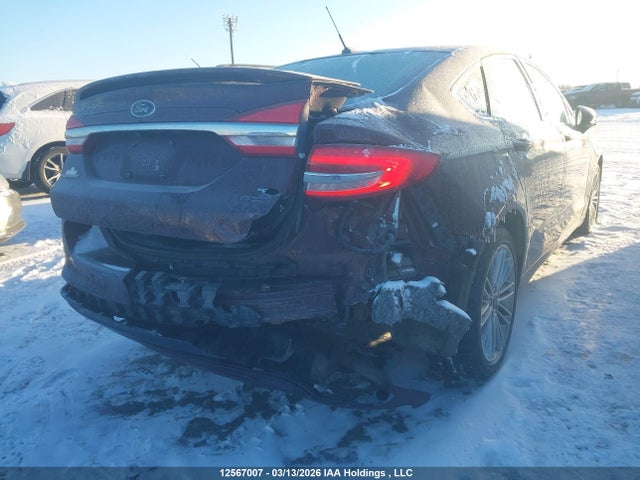 12567007 :رقم المزاد ، 3FA6P0T95JR112400 vin ، 2018 Ford Fusion Se مزاد بيع