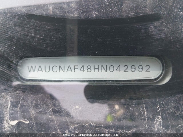 2017 Audi A4 მანქანა იყიდება აუქციონზე, vin: WAUCNAF48HN042992, აუქციონის ნომერი: 12567012