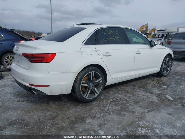 2017 Audi A4 მანქანა იყიდება აუქციონზე, vin: WAUCNAF48HN042992, აუქციონის ნომერი: 12567012
