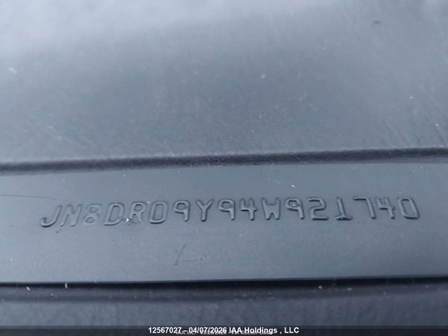 2004 Nissan Pathfinder Se მანქანა იყიდება აუქციონზე, vin: JN8DR09Y94W921740, აუქციონის ნომერი: 12567027