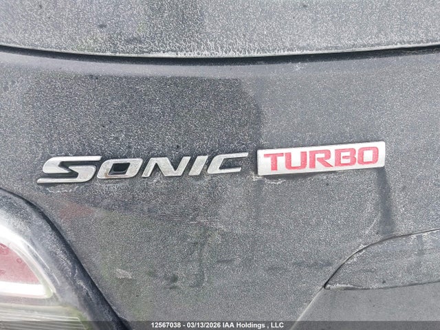1G1JD6SB9J4126175 Chevrolet Sonic Lt Auto