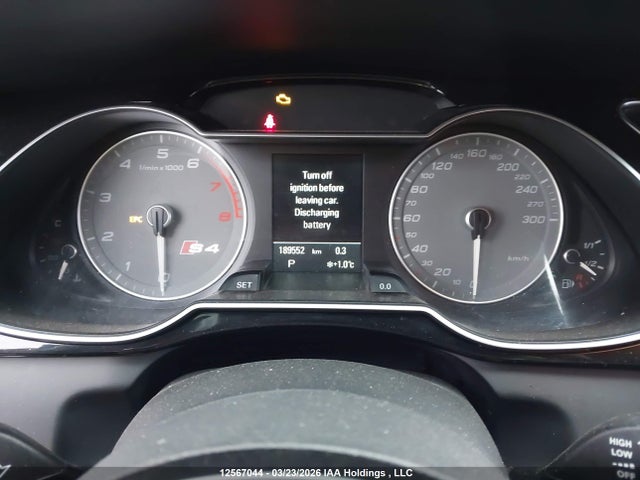 Aukcja sprzedaży 2013 Audi S4 3.0t Premium, vin: WAUFGCFL6DA212682, numer aukcji: 12567044