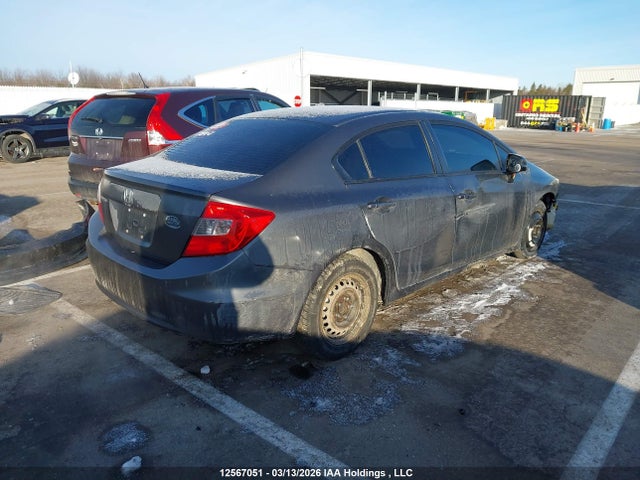 12567051 :رقم المزاد ، 2HGFB2F40CH000592 vin ، 2012 Honda Civic Lx مزاد بيع