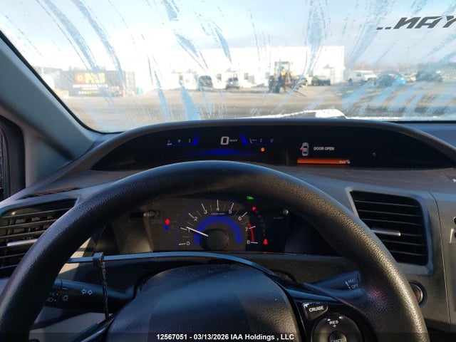 12567051 :رقم المزاد ، 2HGFB2F40CH000592 vin ، 2012 Honda Civic Lx مزاد بيع