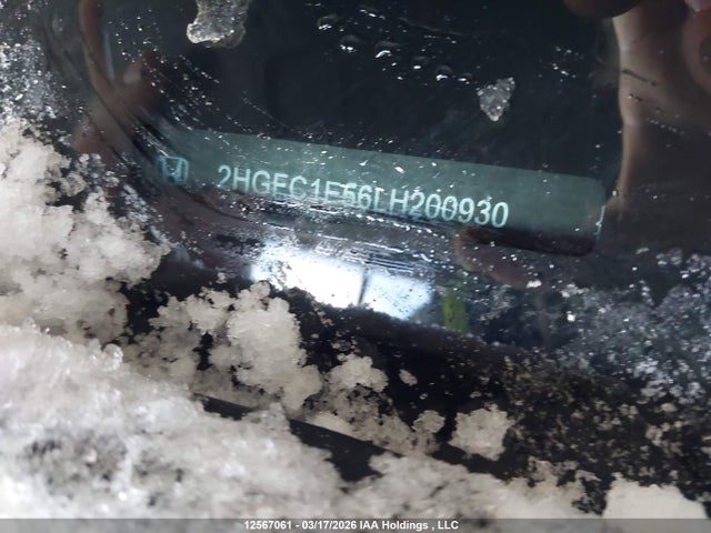 2HGFC1E56LH200930 Honda Civic Si Si