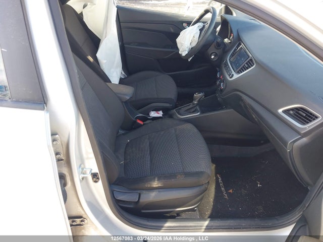 12567083 :رقم المزاد ، 3KPC25A39KE074377 vin ، 2019 Hyundai Accent Preferred مزاد بيع