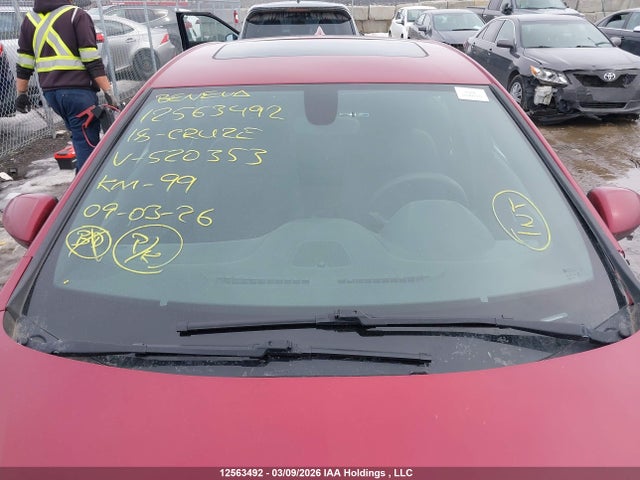 Продажа на аукционе авто 2018 Chevrolet Cruze Lt Auto, vin: 3G1BE6SM1JS520353, номер лота: 12563492