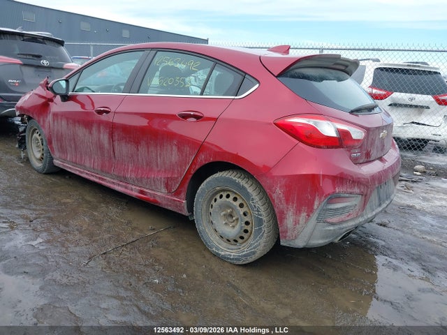 Продажа на аукционе авто 2018 Chevrolet Cruze Lt Auto, vin: 3G1BE6SM1JS520353, номер лота: 12563492