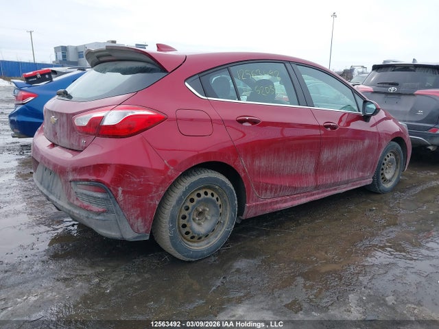 Продажа на аукционе авто 2018 Chevrolet Cruze Lt Auto, vin: 3G1BE6SM1JS520353, номер лота: 12563492