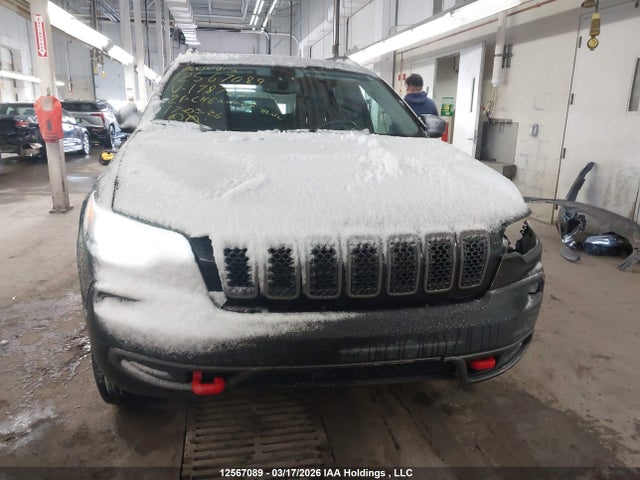 12567089 :رقم المزاد ، 1C4PJMBX8MD178783 vin ، 2021 Jeep Cherokee Trailhawk مزاد بيع