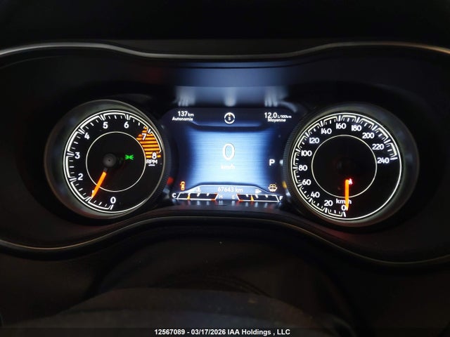 12567089 :رقم المزاد ، 1C4PJMBX8MD178783 vin ، 2021 Jeep Cherokee Trailhawk مزاد بيع