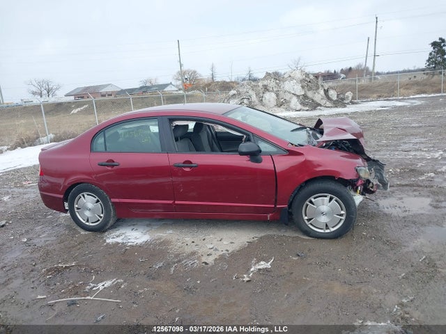 12567098 :رقم المزاد ، 2HGFA16429H009042 vin ، 2009 Honda Civic مزاد بيع