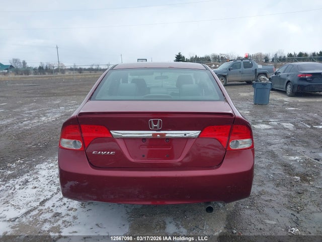 12567098 :رقم المزاد ، 2HGFA16429H009042 vin ، 2009 Honda Civic مزاد بيع