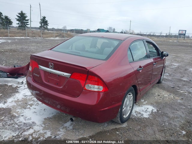 12567098 :رقم المزاد ، 2HGFA16429H009042 vin ، 2009 Honda Civic مزاد بيع