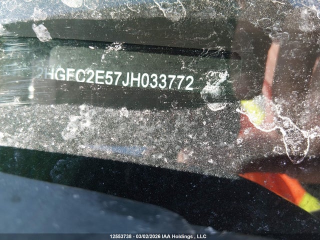 Aukcja sprzedaży 2018 Honda Civic Lx, vin: 2HGFC2E57JH033772, numer aukcji: 12553738