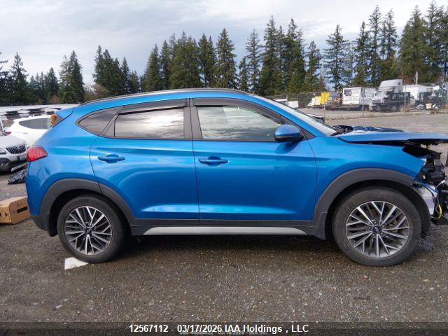 2021 Hyundai Tucson Luxury მანქანა იყიდება აუქციონზე, vin: KM8J3CAL4MU342289, აუქციონის ნომერი: 12567112