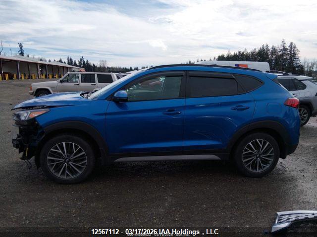 2021 Hyundai Tucson Luxury მანქანა იყიდება აუქციონზე, vin: KM8J3CAL4MU342289, აუქციონის ნომერი: 12567112