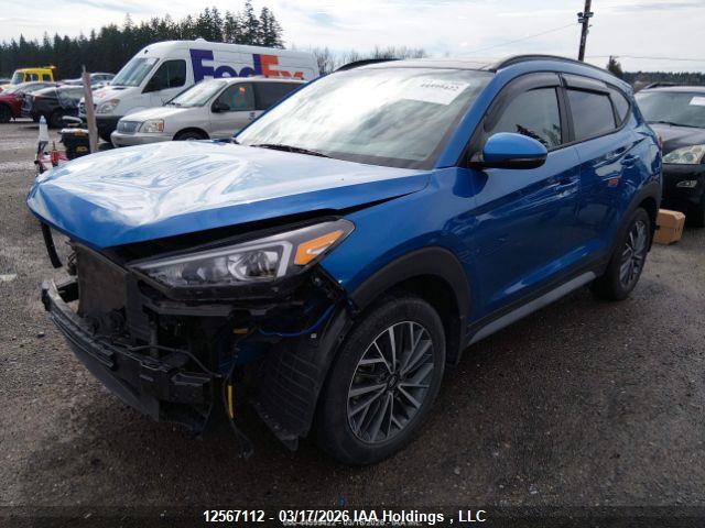 2021 Hyundai Tucson Luxury მანქანა იყიდება აუქციონზე, vin: KM8J3CAL4MU342289, აუქციონის ნომერი: 12567112