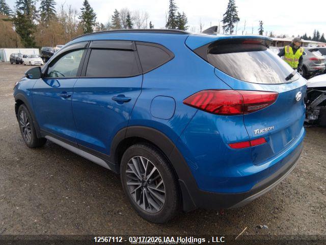 2021 Hyundai Tucson Luxury მანქანა იყიდება აუქციონზე, vin: KM8J3CAL4MU342289, აუქციონის ნომერი: 12567112
