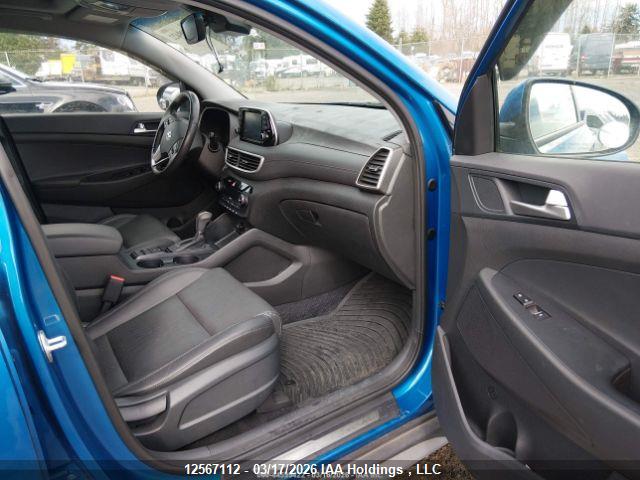 2021 Hyundai Tucson Luxury მანქანა იყიდება აუქციონზე, vin: KM8J3CAL4MU342289, აუქციონის ნომერი: 12567112