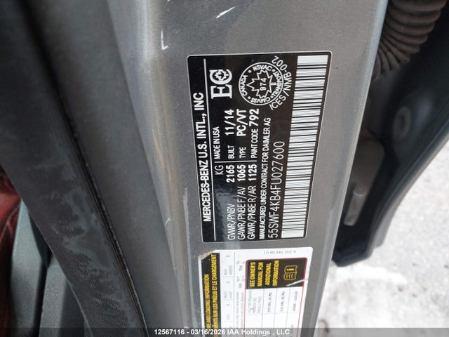 55SWF4KB4FU027600 Mercedes-Benz C 300 4matic