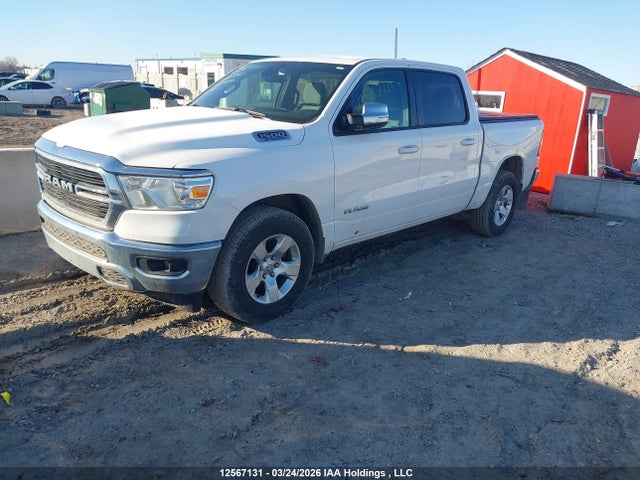 12567131 :رقم المزاد ، 1C6RREFG1MN628163 vin ، 2021 Ram 1500 Big Horn/lone Star مزاد بيع