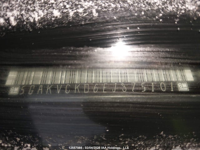 2014 Buick Enclave Premium მანქანა იყიდება აუქციონზე, vin: 5GAKVCKD6EJ375101, აუქციონის ნომერი: 12557066