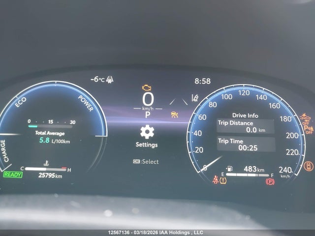 2026 Toyota Camry მანქანა იყიდება აუქციონზე, vin: 4T1DBADK5TU039348, აუქციონის ნომერი: 12567136