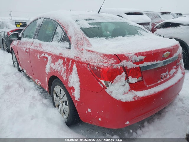 12519082 :رقم المزاد ، 1G1PC5SB4E7441350 vin ، 2014 Chevrolet Cruze 1lt مزاد بيع